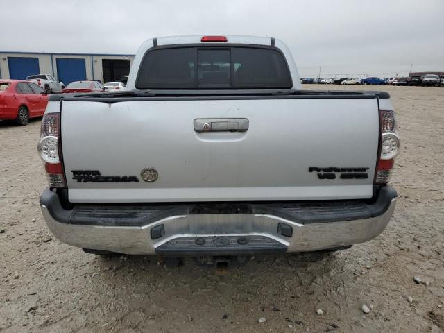 5TFJU4GN5DX033400 - 2013 TOYOTA TACOMA DOUBLE CAB PRERUNNER SILVER photo 6