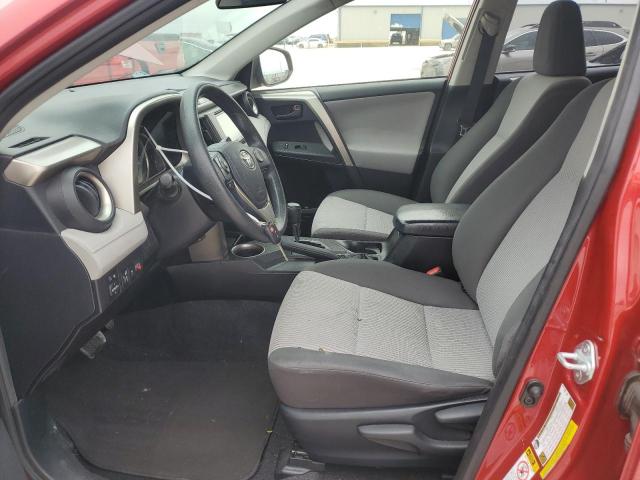 JTMZFREV5FJ031004 - 2015 TOYOTA RAV4 LE RED photo 7