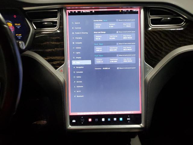 5YJSA1E13GF157708 - 2016 TESLA MODEL S BLACK photo 9