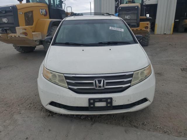 5FNRL5H65CB072936 - 2012 HONDA ODYSSEY EXL WHITE photo 5