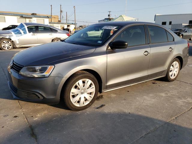 3VW2K7AJ0CM384704 - 2012 VOLKSWAGEN JETTA BASE 灰色 照片 1