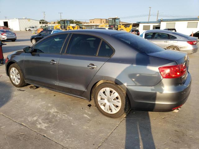 3VW2K7AJ0CM384704 - 2012 VOLKSWAGEN JETTA BASE 灰色 照片 2