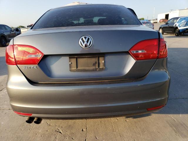 3VW2K7AJ0CM384704 - 2012 VOLKSWAGEN JETTA BASE 灰色 照片 6