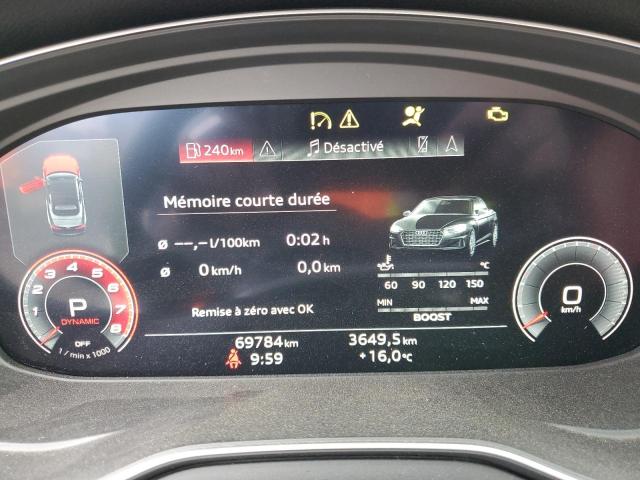 WAUY4GF55LN000535 - 2020 AUDI S5 PRESTIGE 白色 照片 9