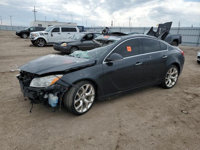 2G4GV5GV0C9147651 - 2012 BUICK REGAL GS BLACK photo 1