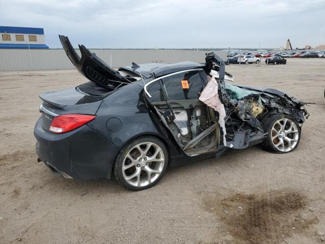 2G4GV5GV0C9147651 - 2012 BUICK REGAL GS BLACK photo 3