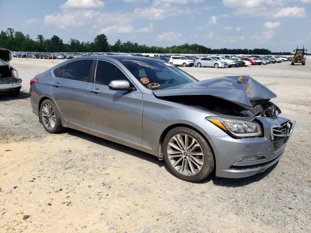 KMHGN4JE9GU116832 - 2016 HYUNDAI GENESIS 3.8L SILVER photo 4