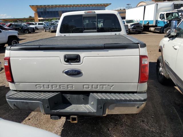 1FT8W3BT7BEA62477 - 2011 FORD F350 SUPER DUTY WHITE photo 6