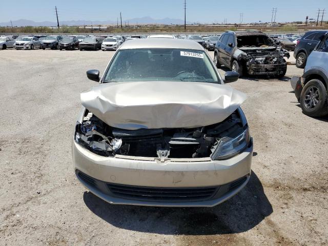 3VW2K7AJ2EM213424 - 2014 VOLKSWAGEN JETTA BASE Qızıl foto 5