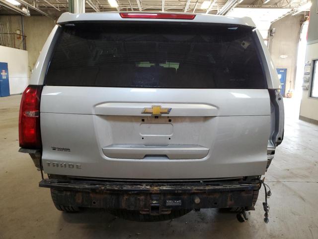 1GNSKAKC6FR105296 - 2015 CHEVROLET TAHOE K1500 LS SILVER photo 6