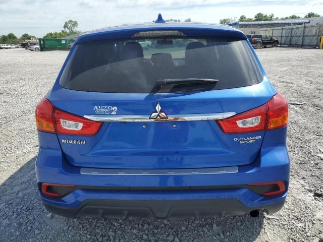 JA4AP3AU0JU022331 - 2018 MITSUBISHI OUTLANDER ES BLUE photo 6