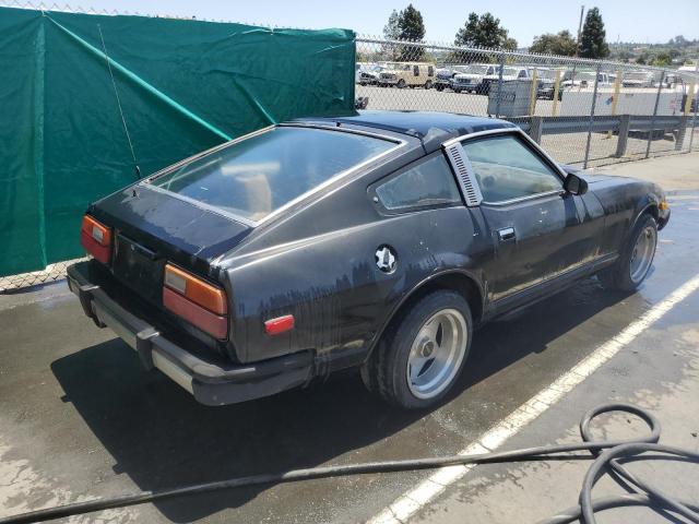 JN1HZ04S8BX265704 - 1981 DATSUN 280ZX BLACK photo 3