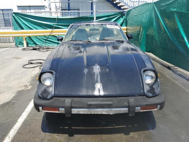 JN1HZ04S8BX265704 - 1981 DATSUN 280ZX BLACK photo 5
