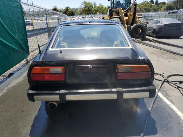 JN1HZ04S8BX265704 - 1981 DATSUN 280ZX BLACK photo 6