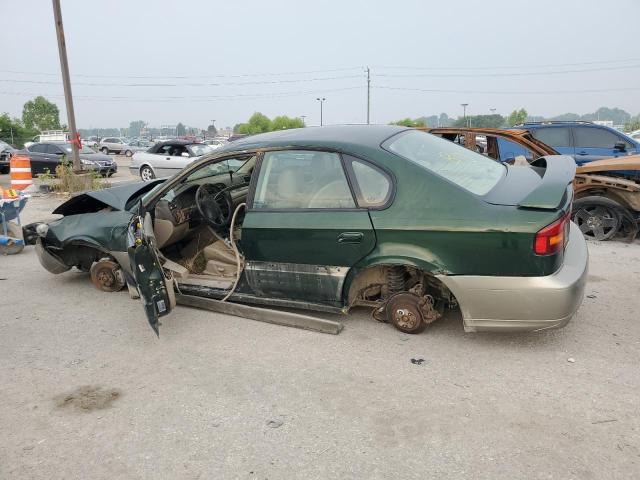 4S3BE686527205328 - 2002 SUBARU LEGACY OUTBACK LIMITED GREEN photo 2