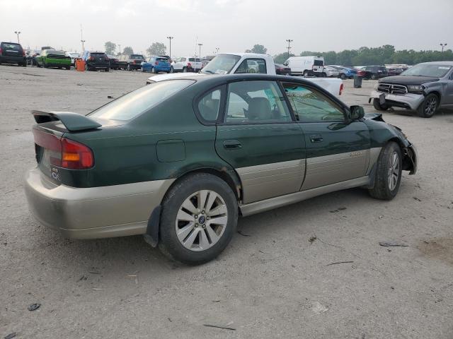 4S3BE686527205328 - 2002 SUBARU LEGACY OUTBACK LIMITED GREEN photo 3