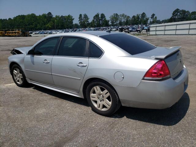 2G1WG5E31D1118048 - 2013 CHEVROLET IMPALA LT SILVER photo 2