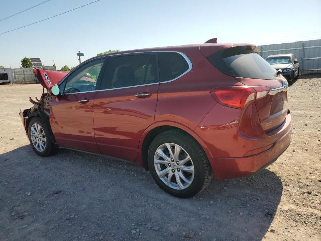 LRBFXBSAXKD128957 - 2019 BUICK ENVISION PREFERRED RED photo 2