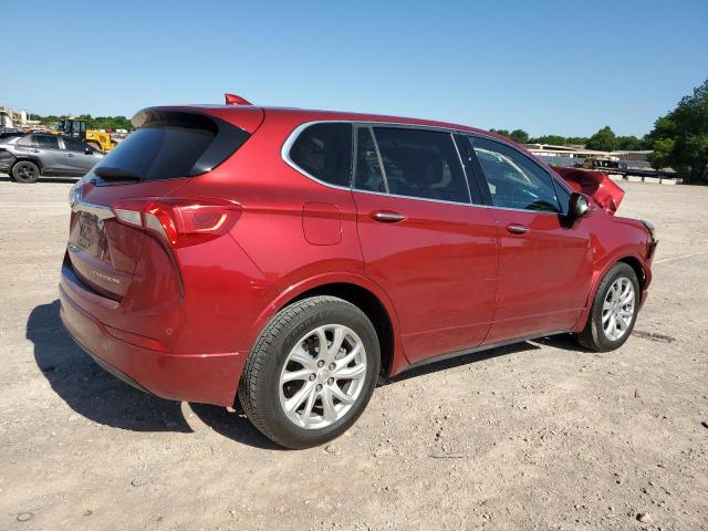LRBFXBSAXKD128957 - 2019 BUICK ENVISION PREFERRED RED photo 3