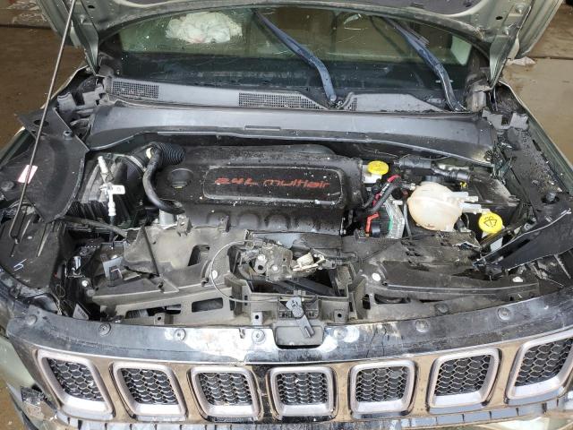 3C4NJDDB5JT187598 - 2018 JEEP COMPASS TRAILHAWK GREEN photo 12