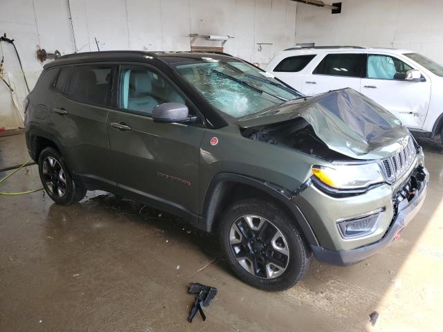 3C4NJDDB5JT187598 - 2018 JEEP COMPASS TRAILHAWK GREEN photo 4