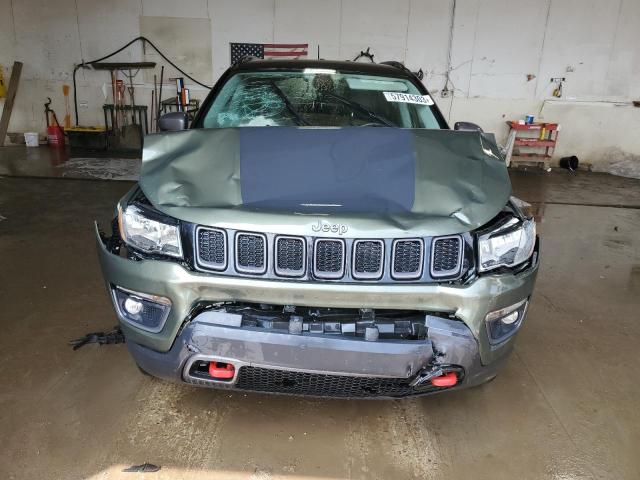 3C4NJDDB5JT187598 - 2018 JEEP COMPASS TRAILHAWK GREEN photo 5