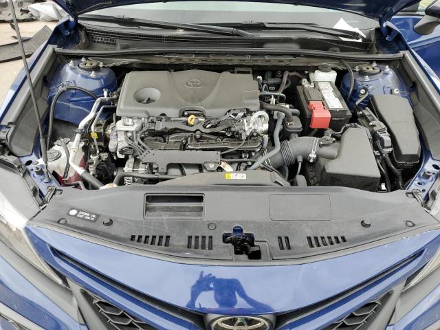 4T1T11BK7PU097856 - 2023 TOYOTA CAMRY SE NIGHT SHADE BLUE photo 11