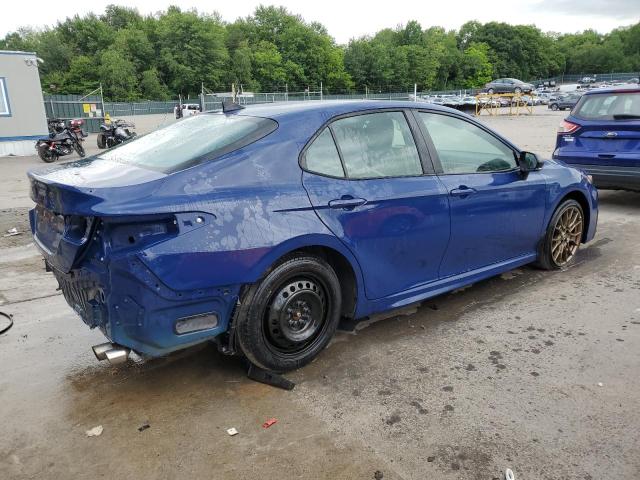 4T1T11BK7PU097856 - 2023 TOYOTA CAMRY SE NIGHT SHADE BLUE photo 3
