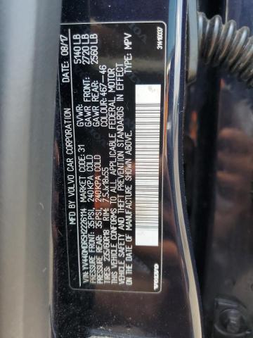 YV440MDR5H2226114 - 2017 VOLVO XC60 T5 DYNAMIC ლურჯი ფოტო 13