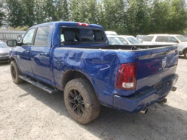 1C6RR7MT2ES258095 - 2014 RAM 1500 SPORT BLUE photo 2