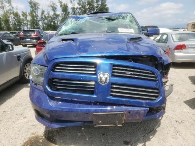 1C6RR7MT2ES258095 - 2014 RAM 1500 SPORT BLUE photo 5