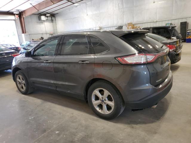 2FMPK3G95JBB85186 - 2018 FORD EDGE SE GRAY photo 2