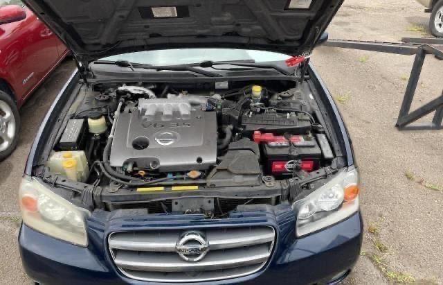 JN1DA31DX2T411847 - 2002 NISSAN MAXIMA GLE BLUE photo 7