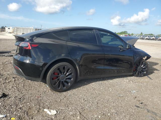 7SAYGDEF0NF392671 - 2022 TESLA MODEL Y BLACK photo 3