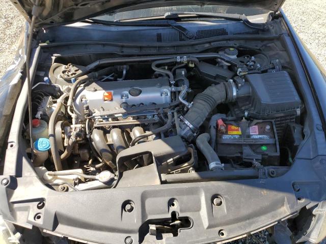 1HGCP2F86CA080261 - 2012 HONDA ACCORD EXL BLACK photo 11