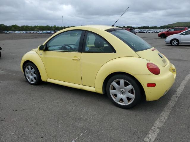 3VWDD21C91M439090 - 2001 VOLKSWAGEN NEW BEETLE GLX 黄色 照片 2