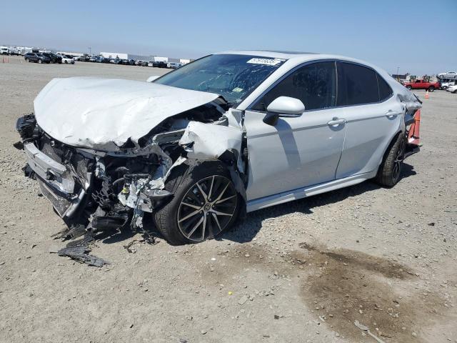 4T1T11AK1PU176988 - 2023 TOYOTA CAMRY SE NIGHT SHADE WHITE photo 1