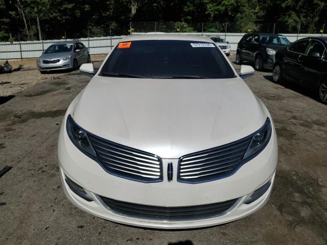 3LN6L2G91GR601487 - 2016 LINCOLN MKZ WHITE photo 5