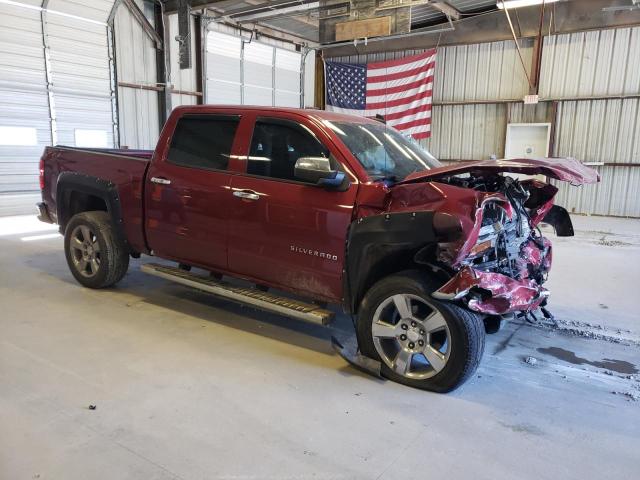 3GCUKREC3JG192952 - 2018 CHEVROLET SILVERADO K1500 LT MAROON photo 4