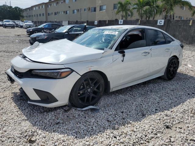 2HGFE2F53PH510523 - 2023 HONDA CIVIC SPORT 白色 照片 1