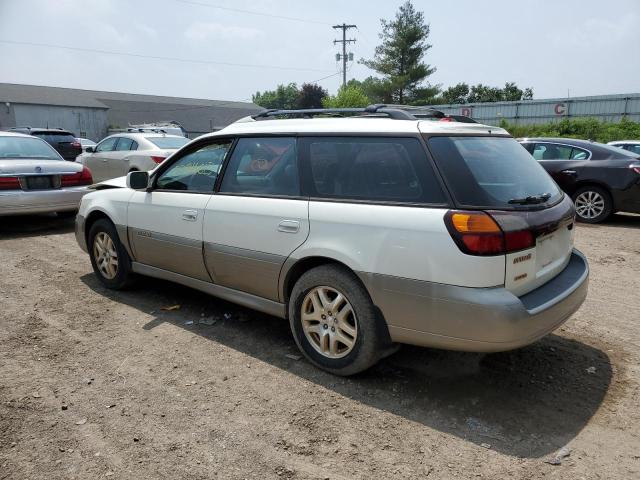 4S3BH686627655321 - 2002 SUBARU LEGACY OUTBACK LIMITED WHITE photo 2