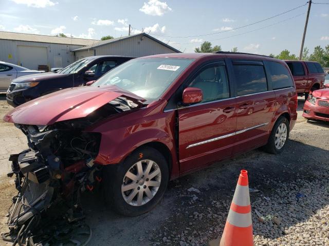 2C4RC1BG0CR255269 - 2012 CHRYSLER TOWN & COU TOURING 栗色 照片 1