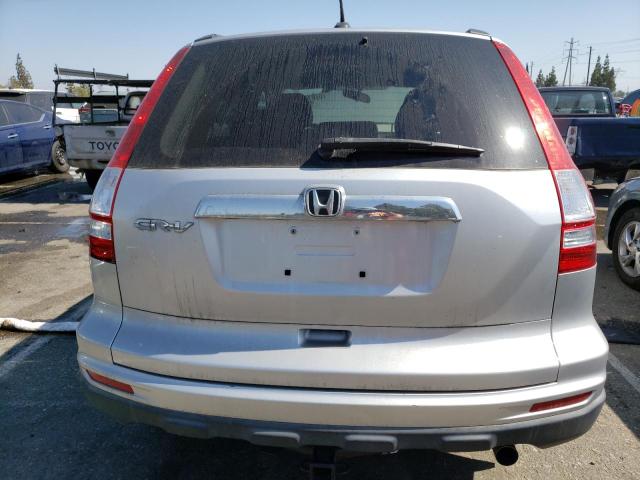 5J6RE3H73AL020975 - 2010 HONDA CR-V EXL SILVER photo 6