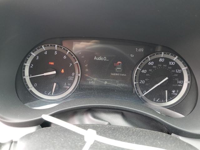 5TDHZRBH6LS004698 - 2020 TOYOTA HIGHLANDER XLE GRAY photo 9