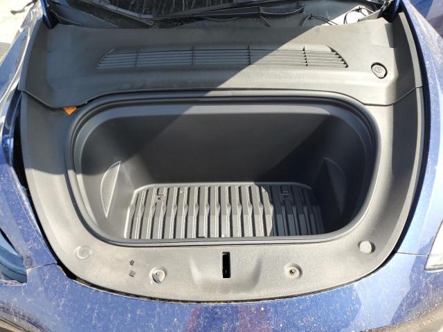 7SAYGDEE7NF559003 - 2022 TESLA MODEL Y BLUE photo 12