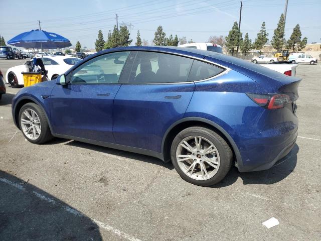 7SAYGDEE7NF559003 - 2022 TESLA MODEL Y BLUE photo 2
