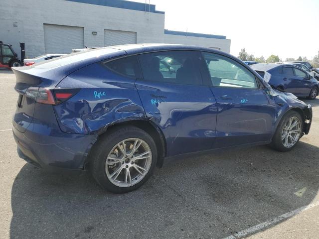7SAYGDEE7NF559003 - 2022 TESLA MODEL Y BLUE photo 3