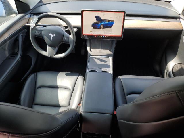 7SAYGDEE7NF559003 - 2022 TESLA MODEL Y BLUE photo 8