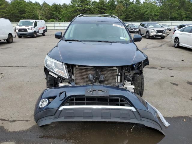 5N1AR2MM3FC685617 - 2015 NISSAN PATHFINDER S BLUE photo 5