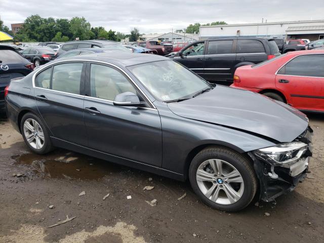 WBA8D9C32HA004975 - 2017 BMW 330 XI GRAY photo 4